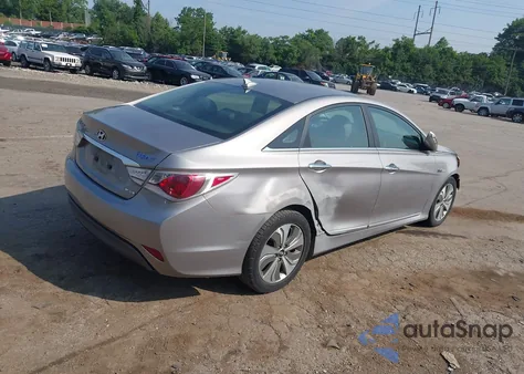 2013 Hyundai Sonata Hybrid Limited from USA, damaged, VIN KMHEC4A47DA099031